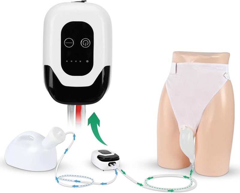 Joogto 2025 Premium Intelligent Electric Urinal for Seniors - Automatic Start-Stop Dispenser, 2000ML Capacity with 6.5 ft Catheter, Bed Rest Anti-Leakage Design, Easy-to-Clean, Unisex, with Lid Funnel - Image 1